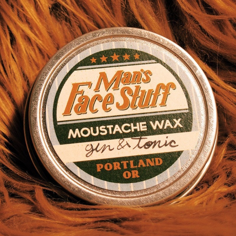 Gin and Tonic Moustache Wax