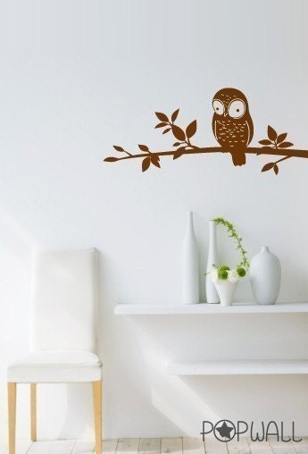 NEW DESIGN - Owl on Branch - 048