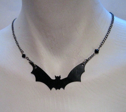 Bat  necklace
