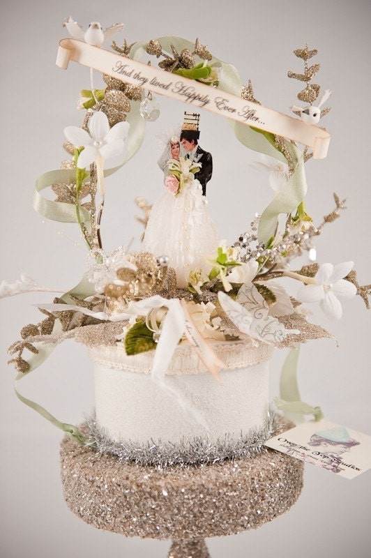 And they Lived Happily Ever After - Wedding Topper - WT002
