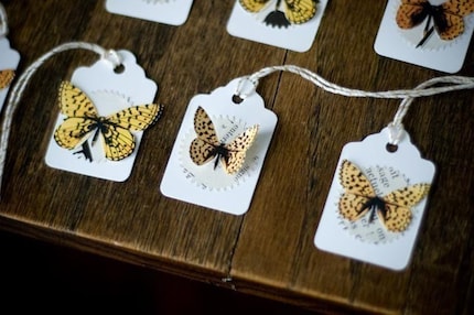 Tag, You're It - Butterfly Tiny Tags