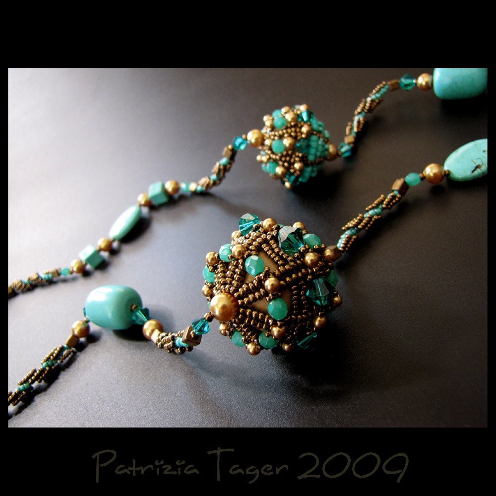 Turquoise Galaxy - Necklace