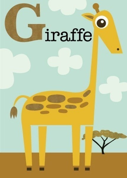 Letter G (giraffe)