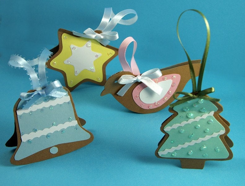 Paper Christmas Ornaments Pack