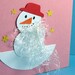 3 Holiday Snowman Christmas Cards
