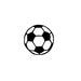 Soccer Ball Vinyl Decal for your wall or car window....FREE SHIPPING