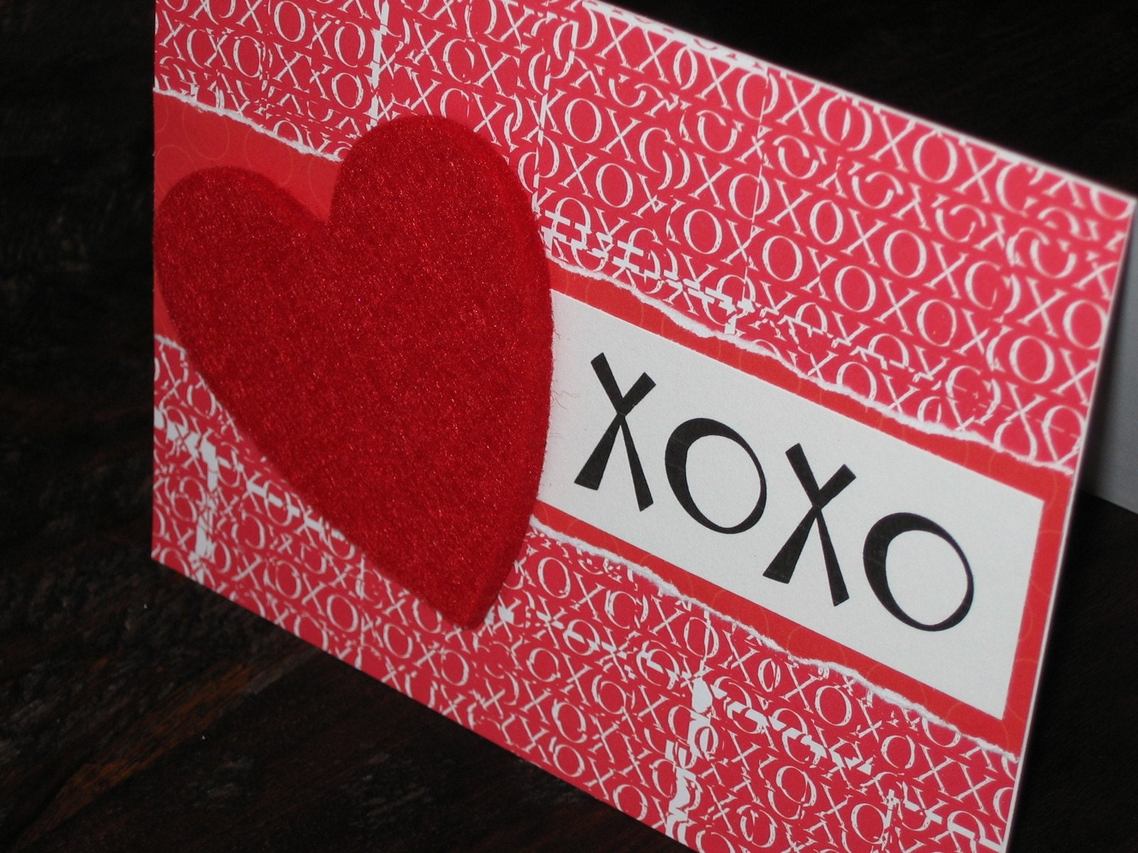 Hugs and Kisses With All My Heart - An All Occasion Card