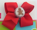 AMAZING Stack-A-Bow Red Christmas bow with two centers