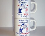 Set of 2 Sweet Husband and Wife Mugs