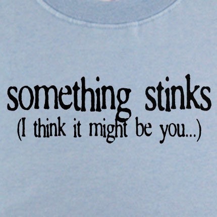 Somthing Stinks - Funny toddler t-Shirt 