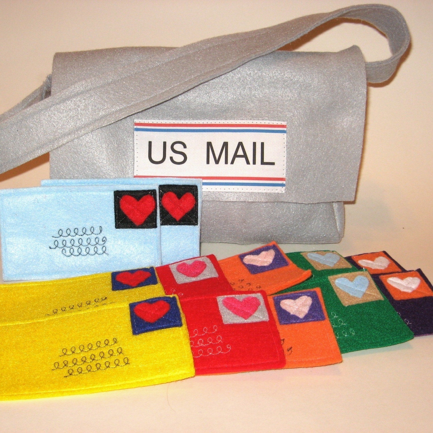 AFTER CHRISTMAS DELIVERY ONLY Mail and Mail Bag for your favorite little mailman or to use with Playhouses