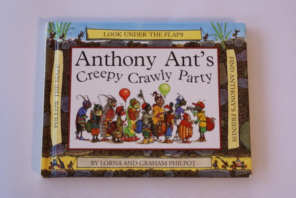 Anthony Ant's Creepy Crawly Party  journal/sketch book