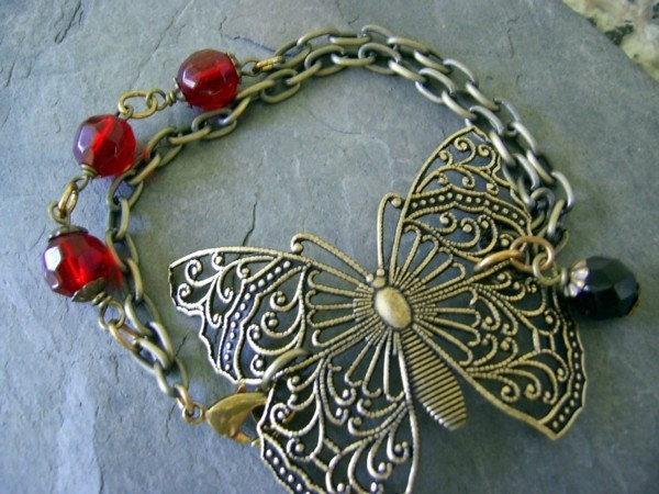 Butterfly Filigree Bracelet