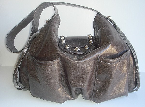 Femme Fatale Shoulder Bag - Dark Grey
