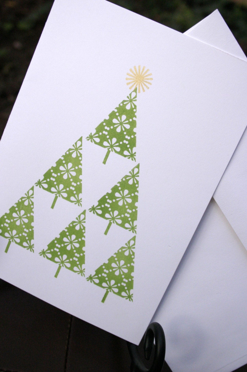 A Christmas Tree...Tree - Set of 10 5 x 7 Holiday Greeting Cards