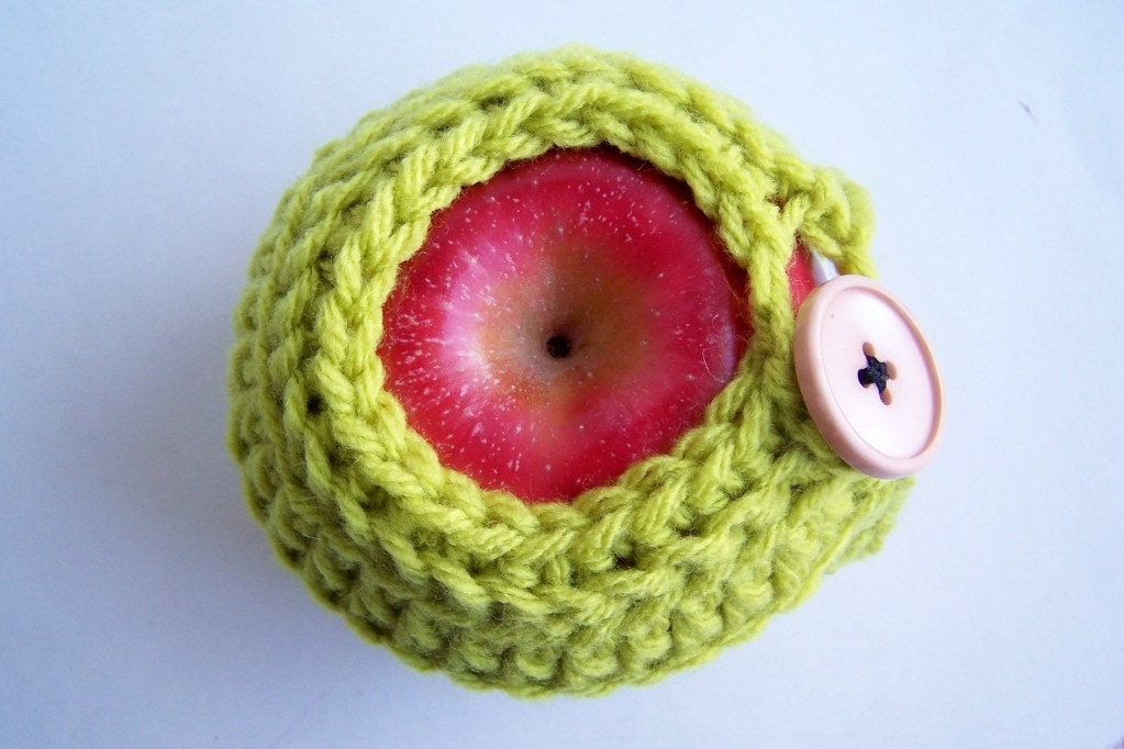 Apple cozy apple jacket cosy crochet handmade