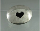 Silver Heart Pendant for Your Valentine