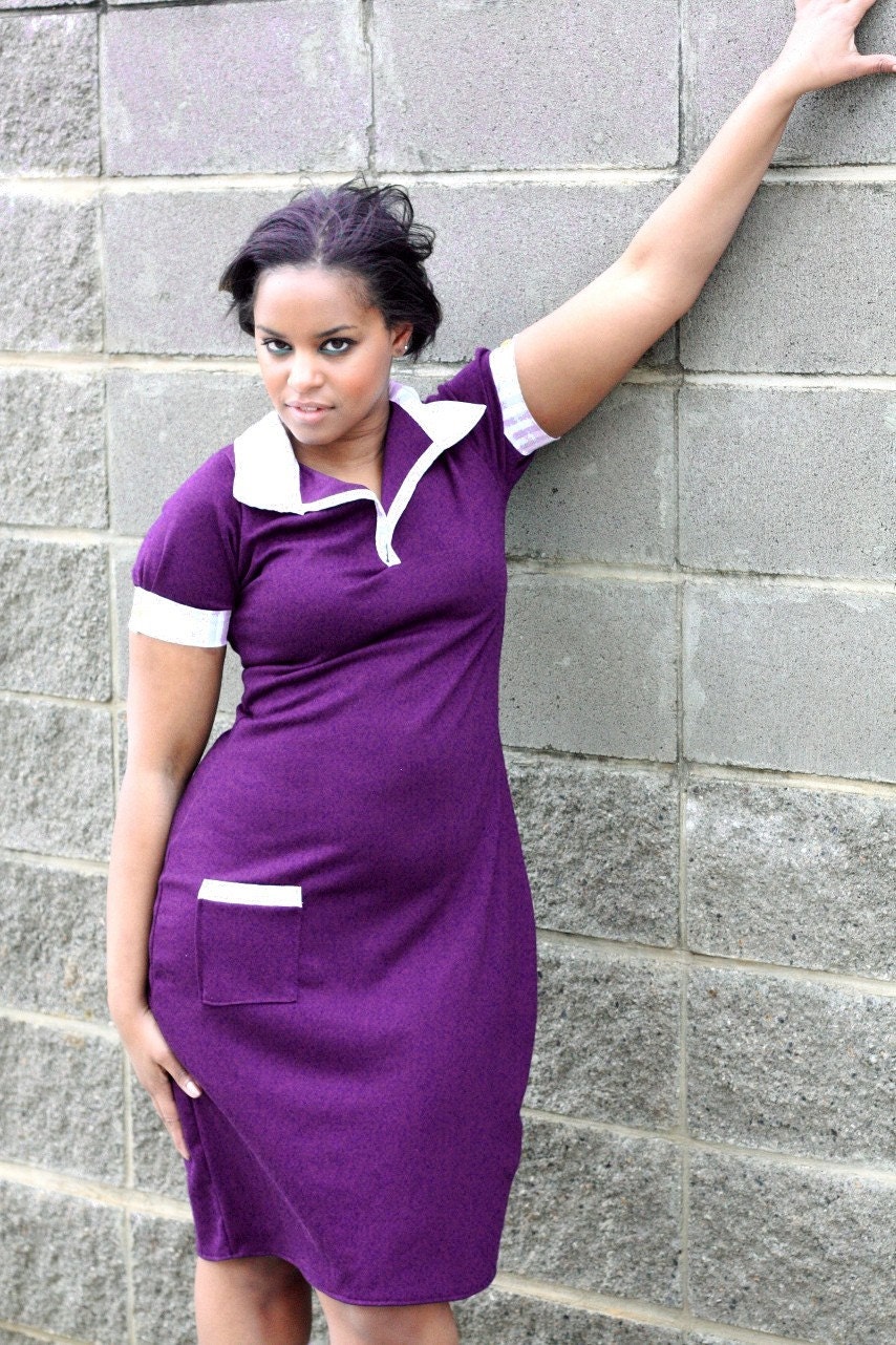 Hip Pocket Polo Dress. Made to Measure. ''Business as Usual''