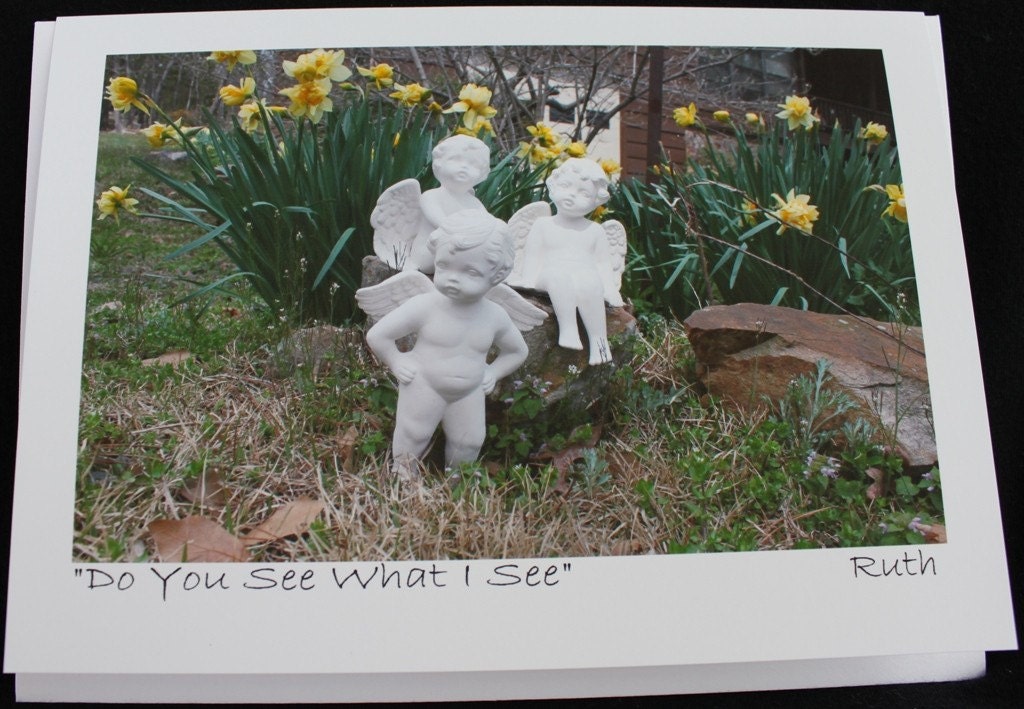 Do You See What I See - Photography, All Occasion, Greeting Card, Signed
