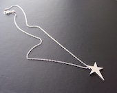 silver star and sterling necklace