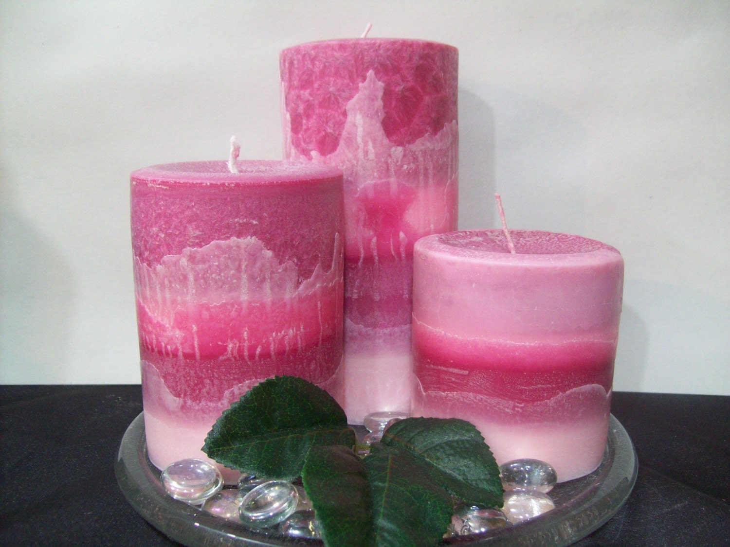 ON SALE- Imagine Love ( Bath and Body Works Type),Large Pillar Candles, Set of 3, Palm Wax by CrystalgardenCandles on Etsy