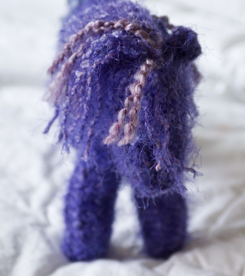 Violet - Wild Horse Knitted Toy