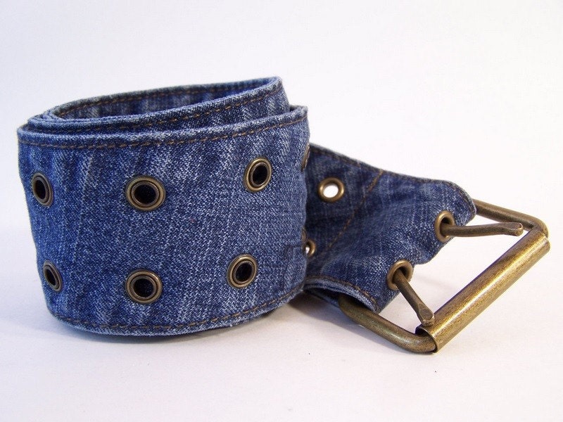 Vintage Denim Belt
