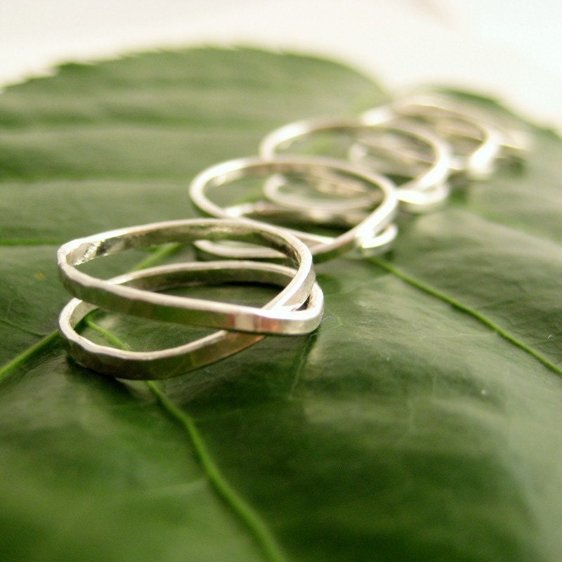 Set of Five Infinity Rings for Your Bridesmaids