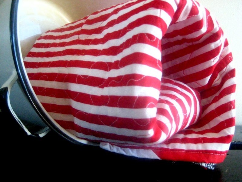 red white striped baby blanket holiday christmas quilt