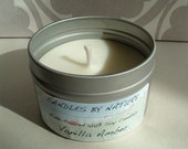 VANILLA AMBER Handcrafted Soy Candle (4 oz.)