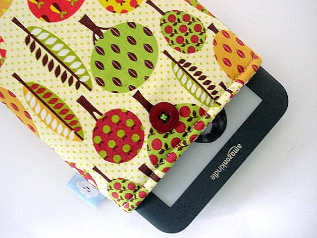 The 
padded eReader sleeve (Kindle 3g - Nook) --- Lots of tree's