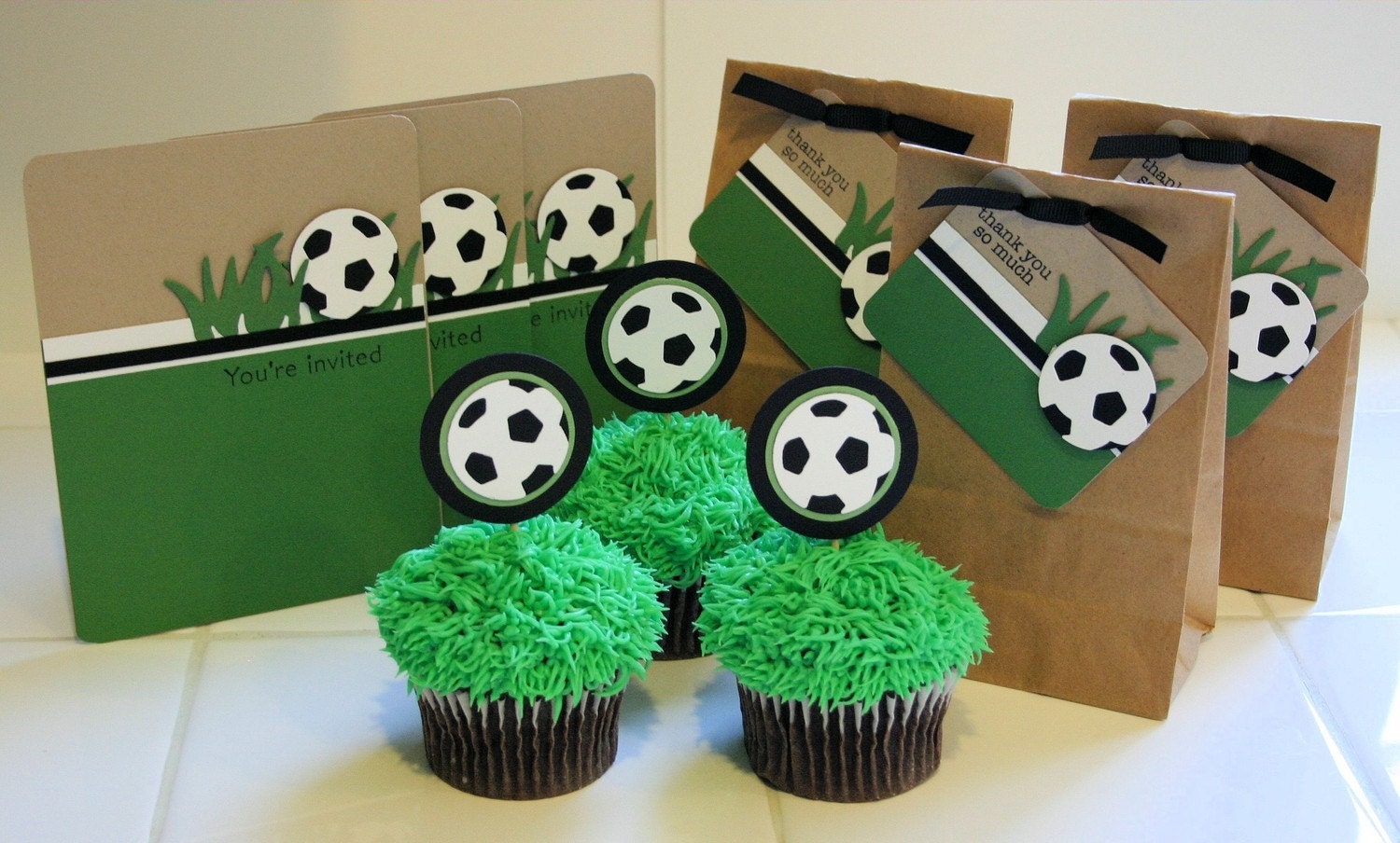 Soccer Birthday Party Kit - Customizable