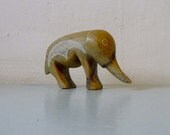 Vintage Soapstone Elephant