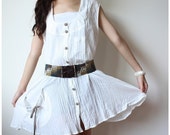 Sweet Blouse in comfy white cotton