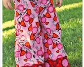 Noodles and Milk Sewing Pattern-Tutorial PDF DIY -Kinley Lounge Pants- Sizes 6mo to 5t