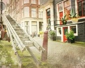 Day 21 - Amsterdam - The ladder - 80 days in Europe - 2010 - Original Signed Numbered Fine Art Photography Print 5x7,5 (13x19 cm)