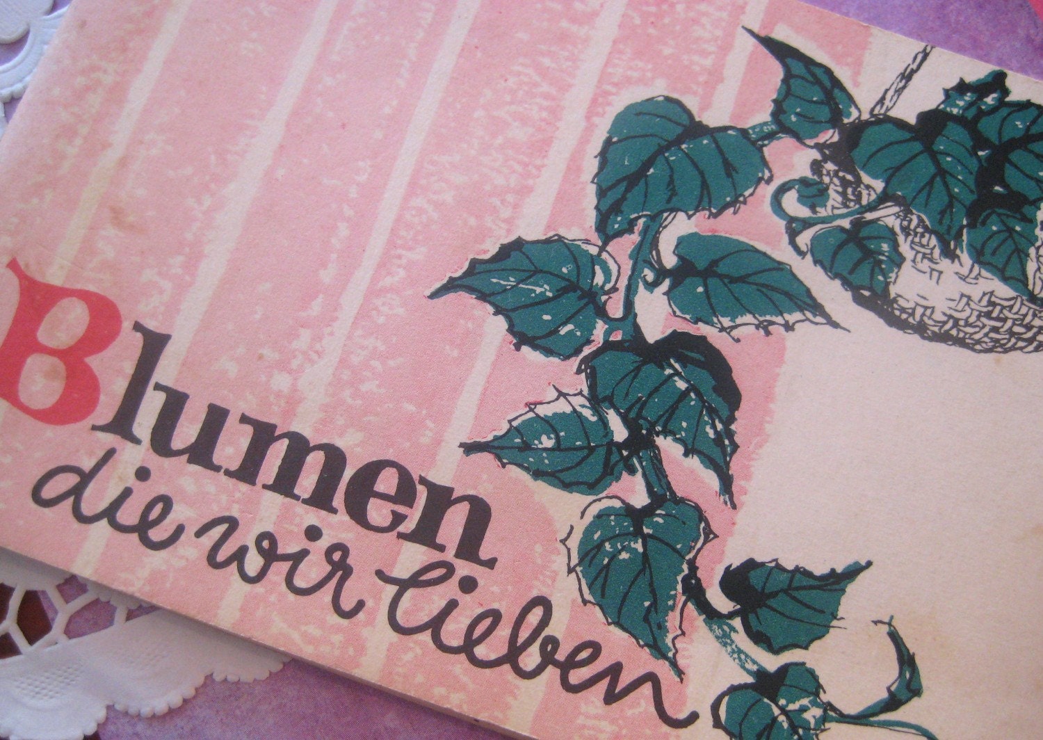 Paper Ephemera Booklet from Vintage Paper