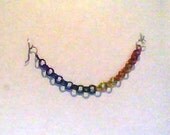 Rainbow Nose to Ear Chain ChainMaille