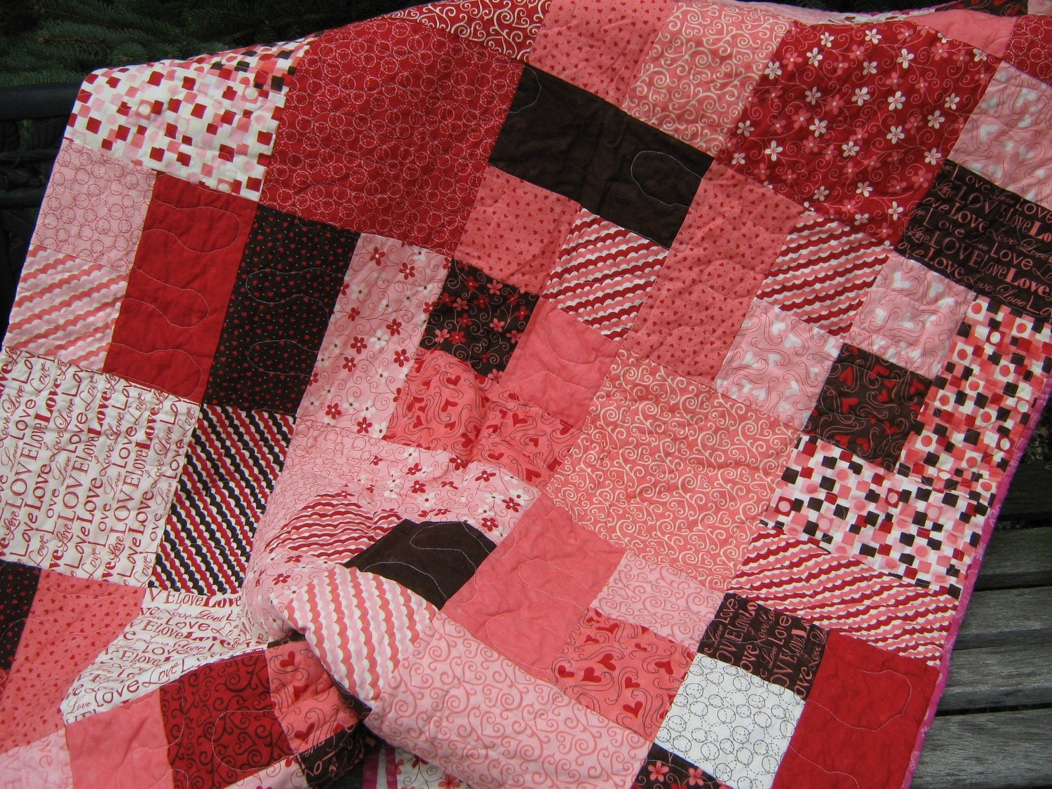 On Sale Modern Love Twin Size Quilt