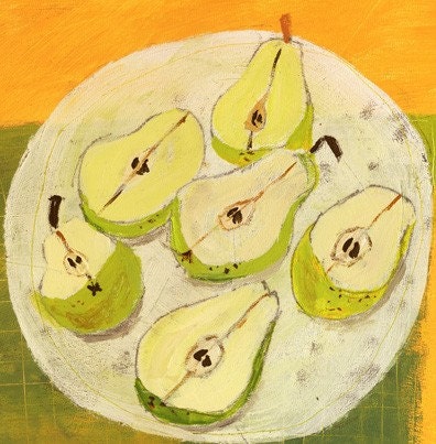Plate of Pears