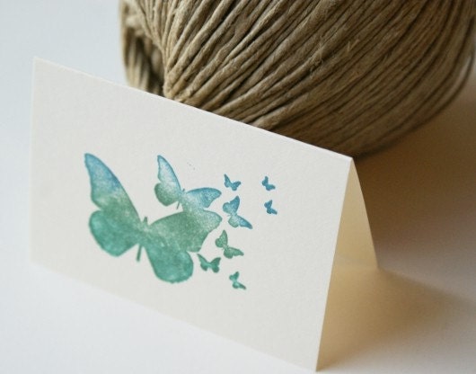 Flutter Place Cards - Small Note Cards Set of 12