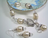 Duchess - Baroque Pearl and Sterling Silver Bracelet