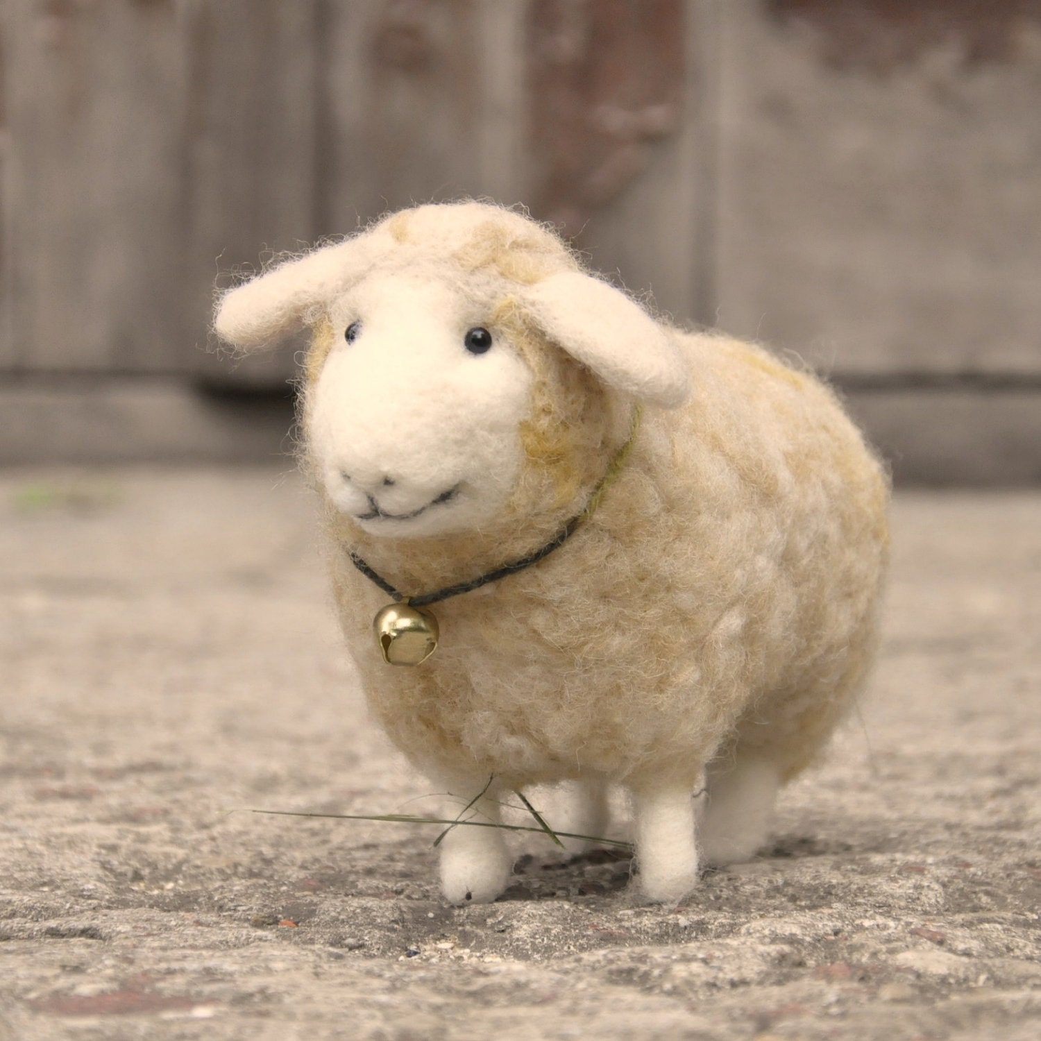 Handmade felted needlefelted  wool lamb sheep
