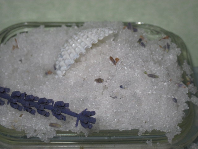 Dead Sea Bath Salts Natural Blendings Favorite Product in LAVENDER  4 0Z JAR made to order