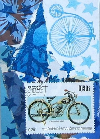 ACEO - I want to ride my bicycle