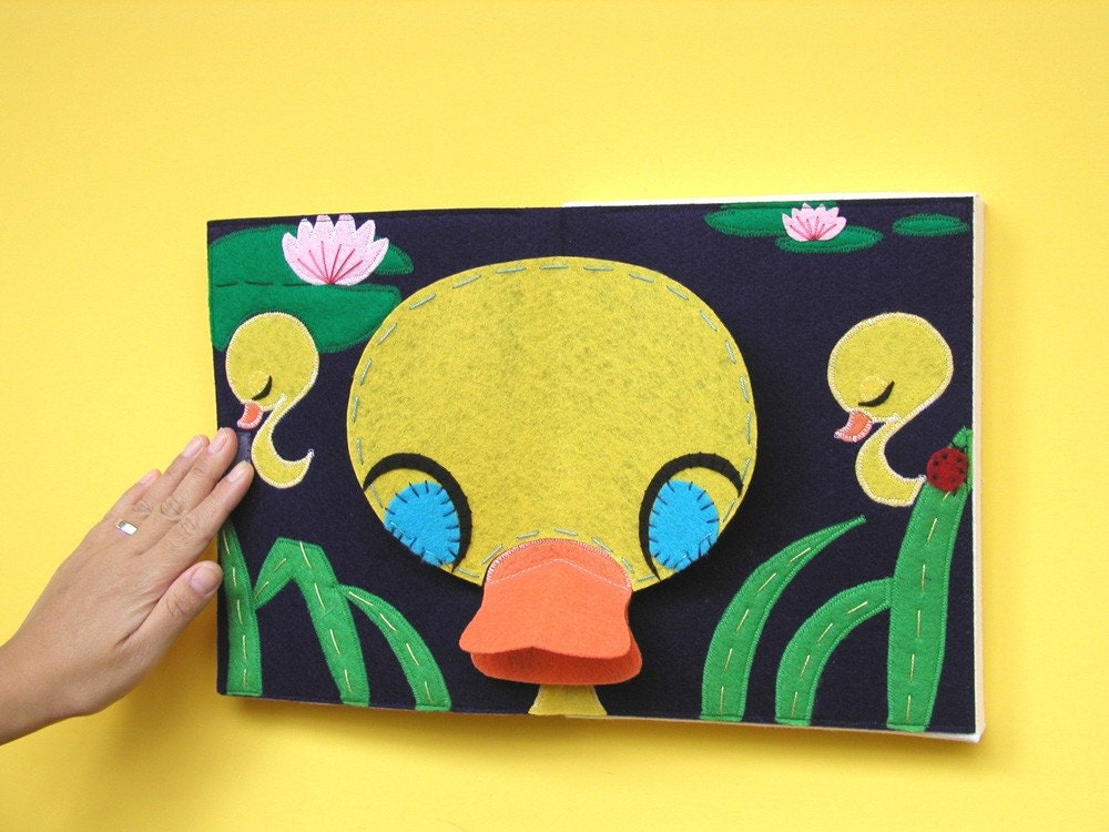 Ducky -- Wall hanging pop-up art for collectors