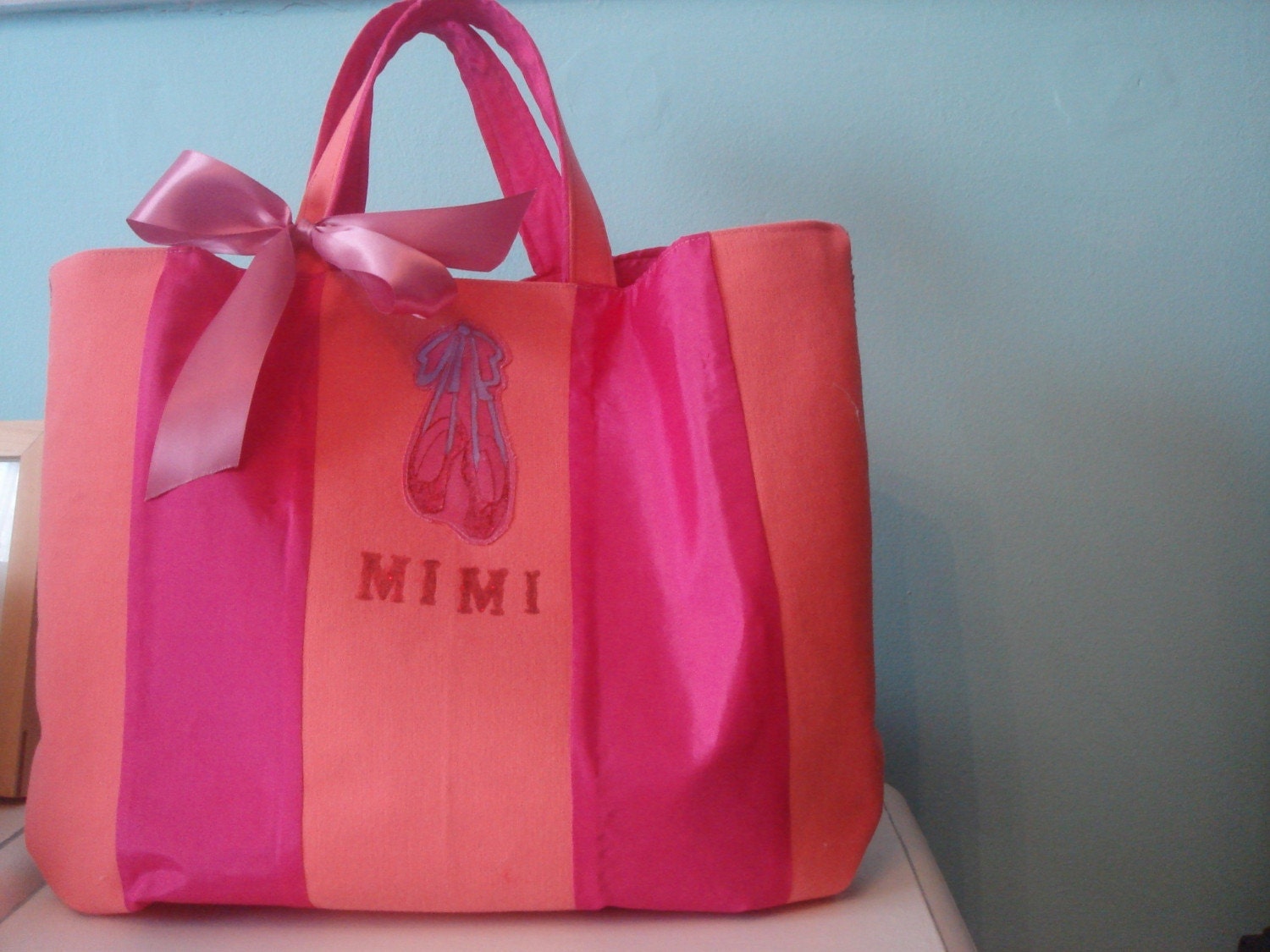 Mimi bag  (personalised ballerina tote bag)
