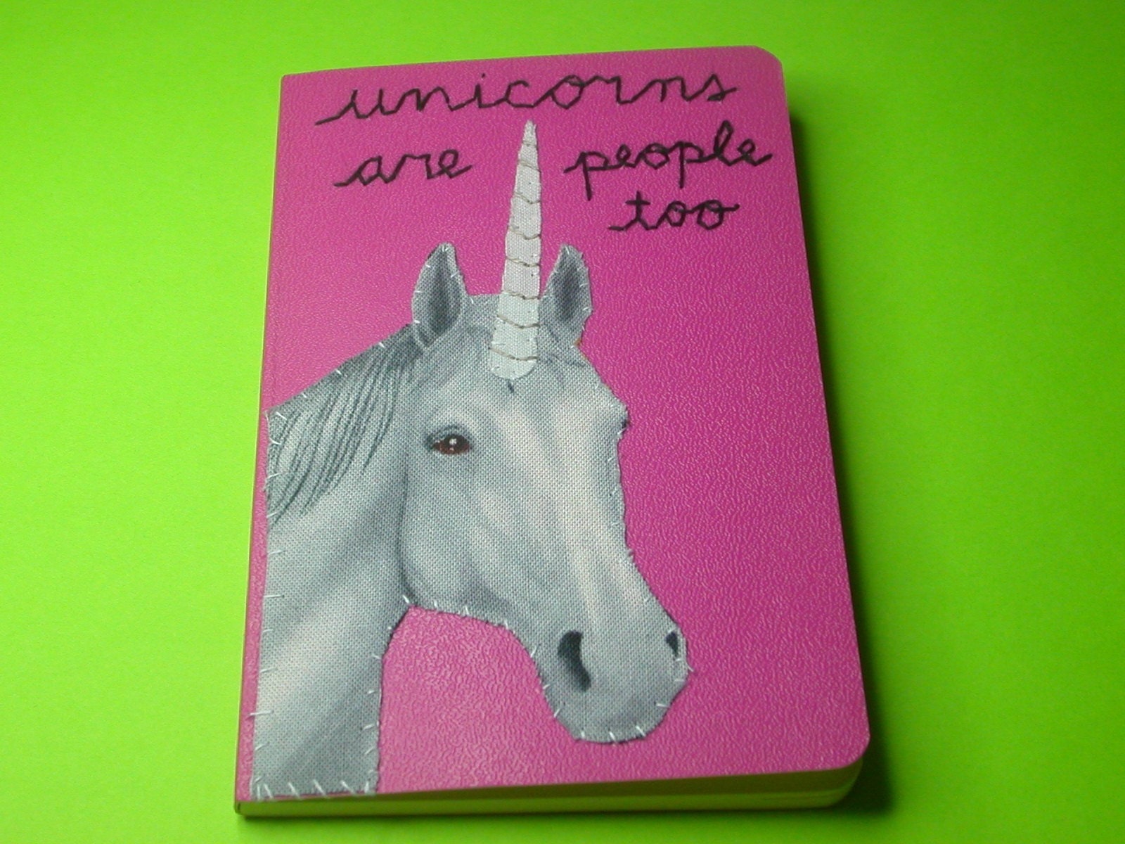 unciorns are people too pocket notebook