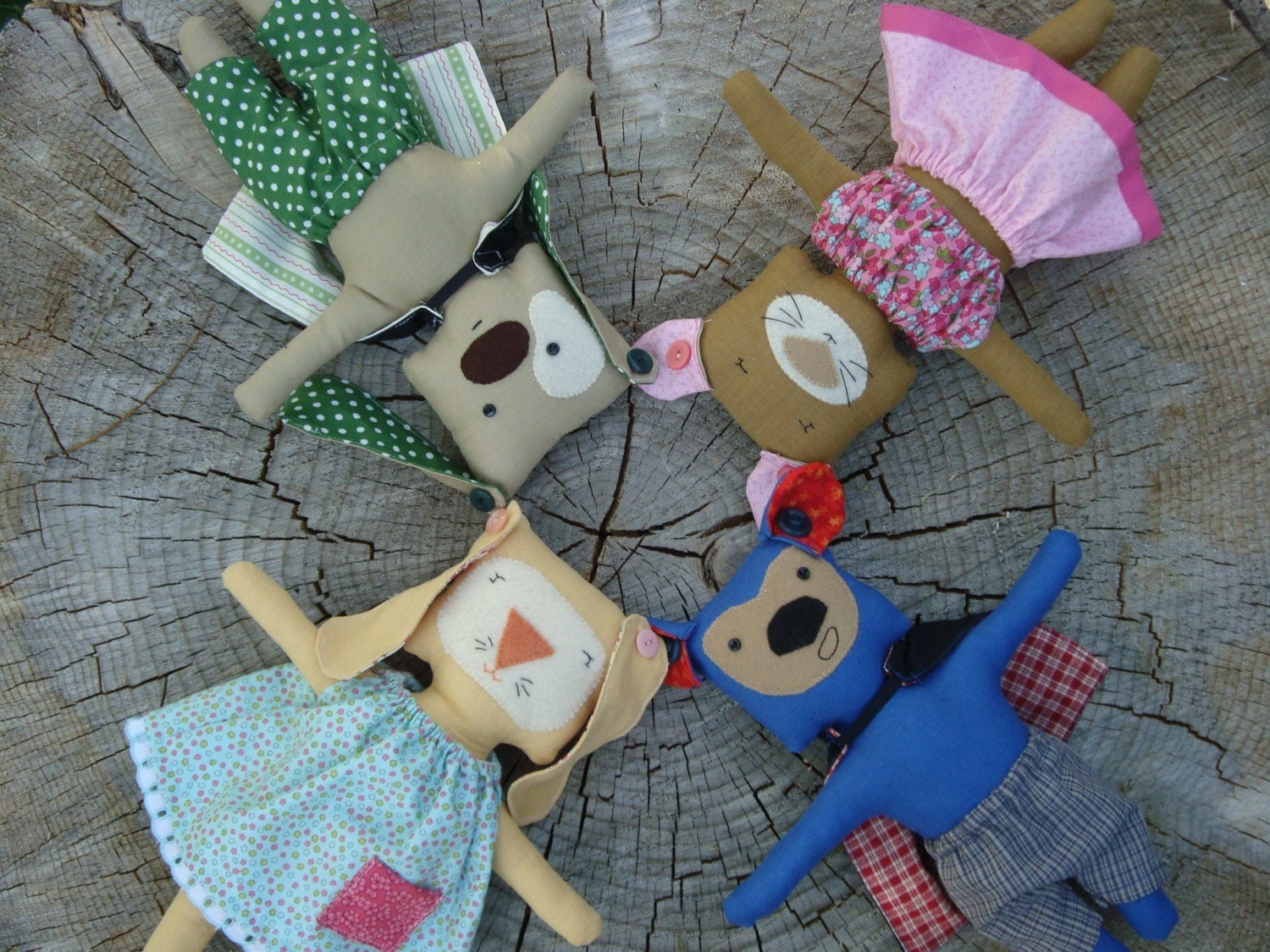 Square Pegs Doll Pattern
