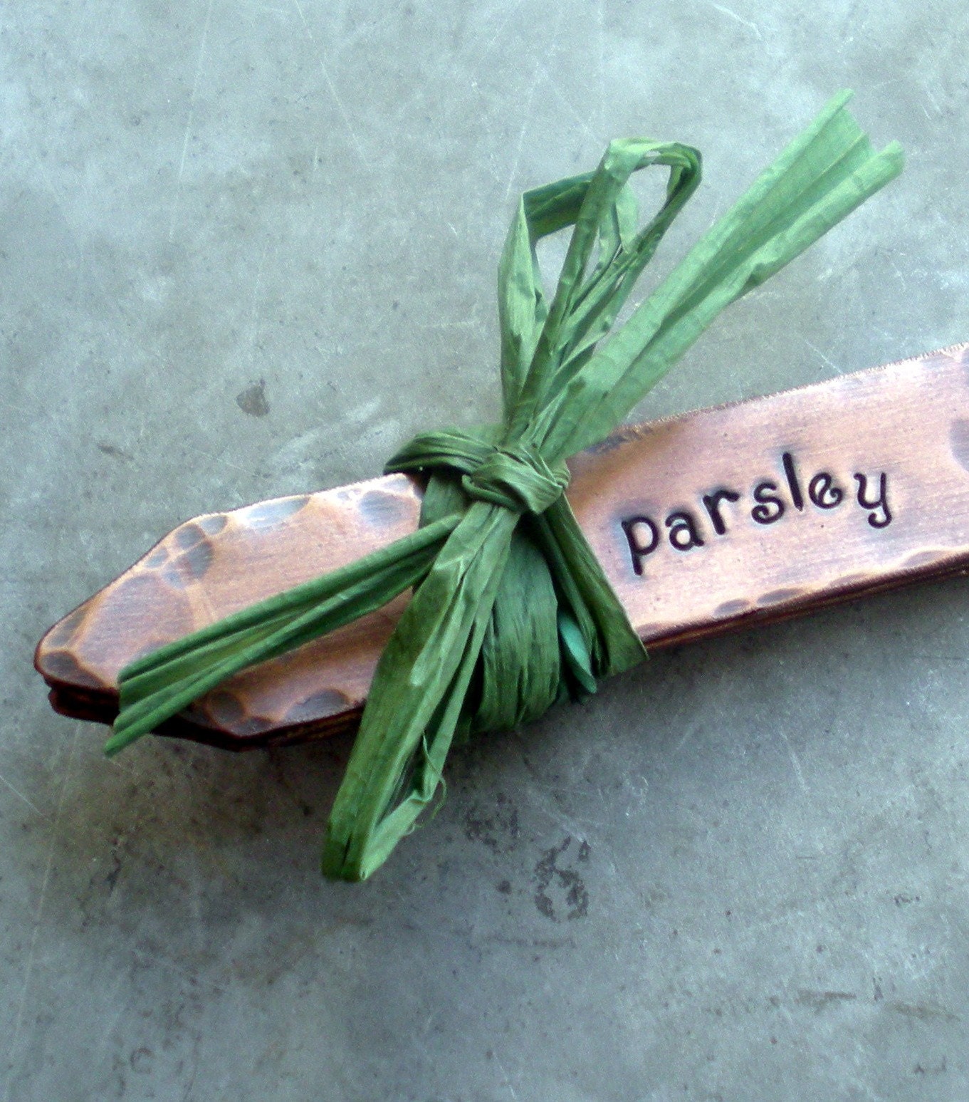 Parsley, Sage, Rosemary, and Thyme Garden Markers
